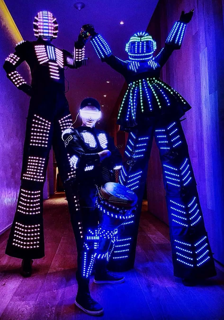 Robot Photobooth — LED performers